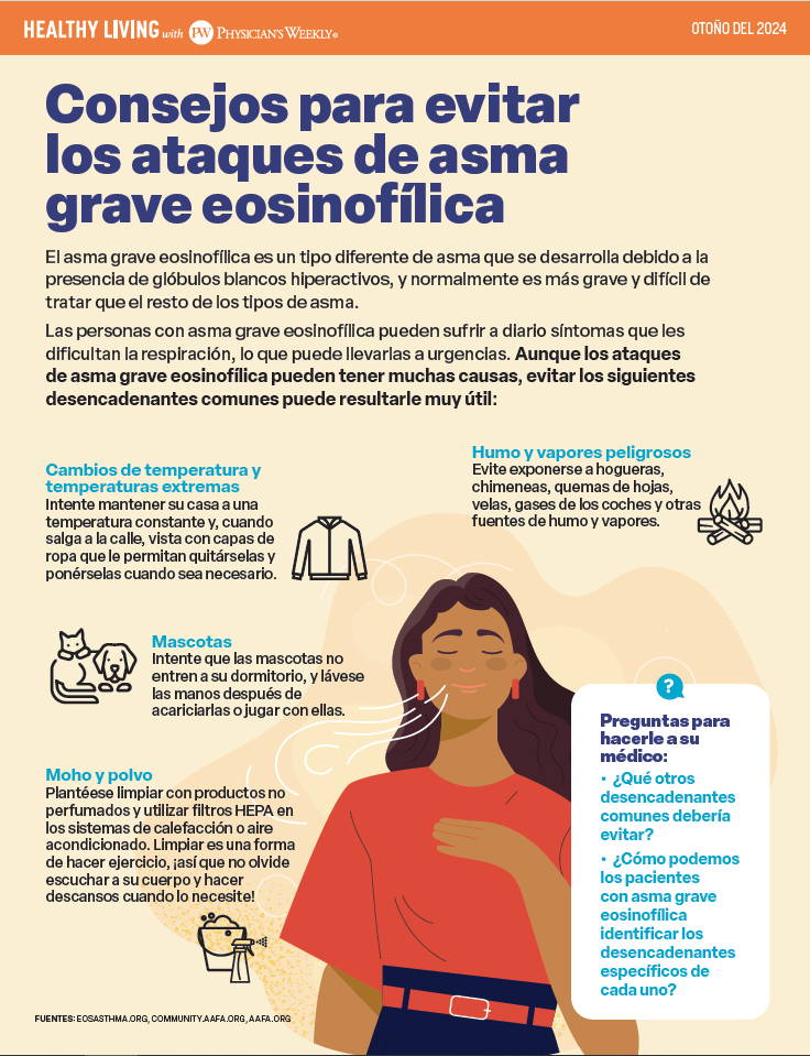 Una Vida Saludable Con Physician’s Weekly – Asma Eosinofílica Severa (Healthy Living With Physician’s Weekly – Severe Eosinophilic Asthma Fall 2024)