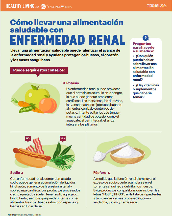 Una Vida Saludable Con Enfermedad Renal (Healthy Living With Kidney Disease – Fall 2024)