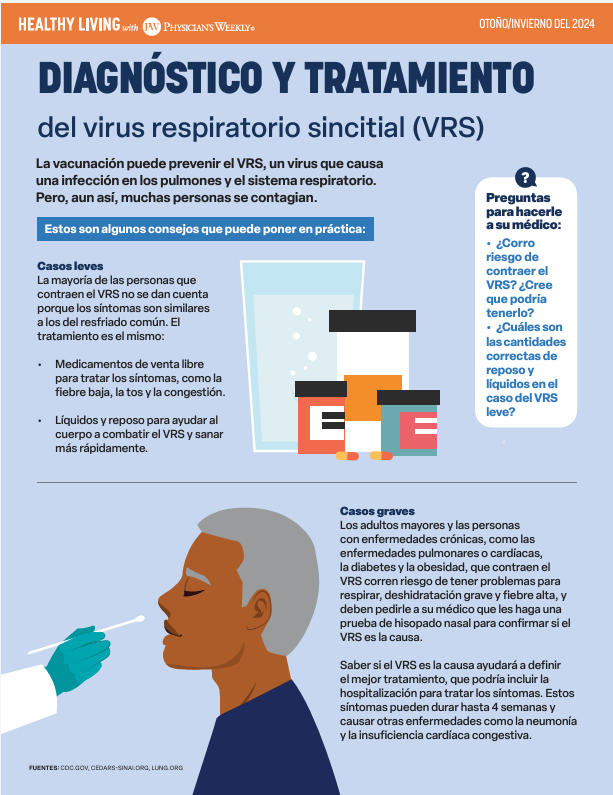 Una Vida Saludable Con VRS (Healthy Living With RSV – Fall/Winter 2024)